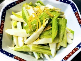 うるい・うど ごま酢味噌あえ♪